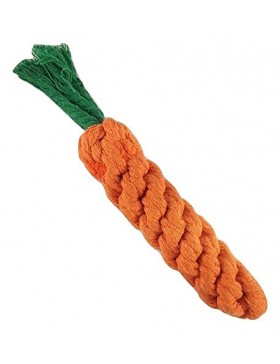 Rope carrot toy
